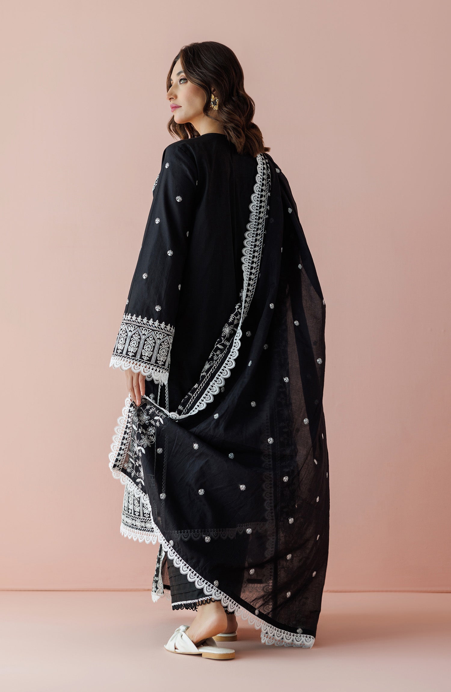WRFC24S-3004 CAMBRIC Women READY TO WEAR SHIRT DUPATTA PANTS
