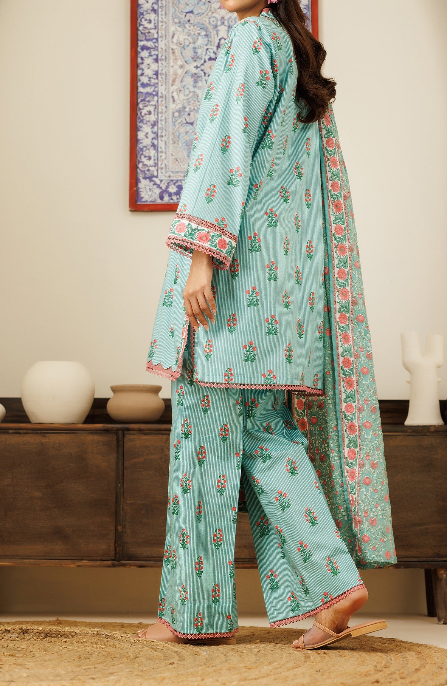 Unstitched | 3 Piece | Printed Cambric | OTL-24-242