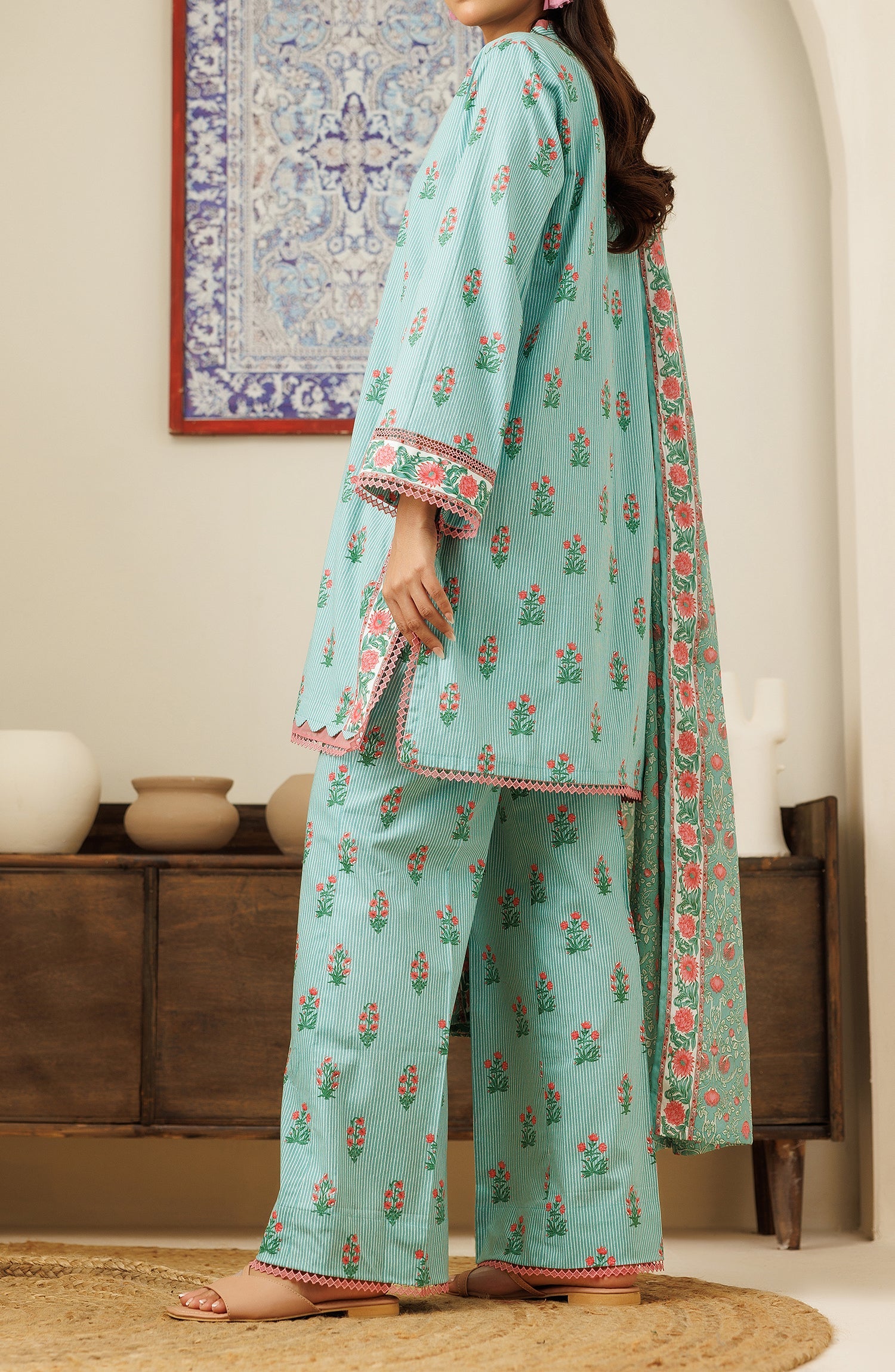 Unstitched | 3 Piece | Printed Cambric | OTL-24-242