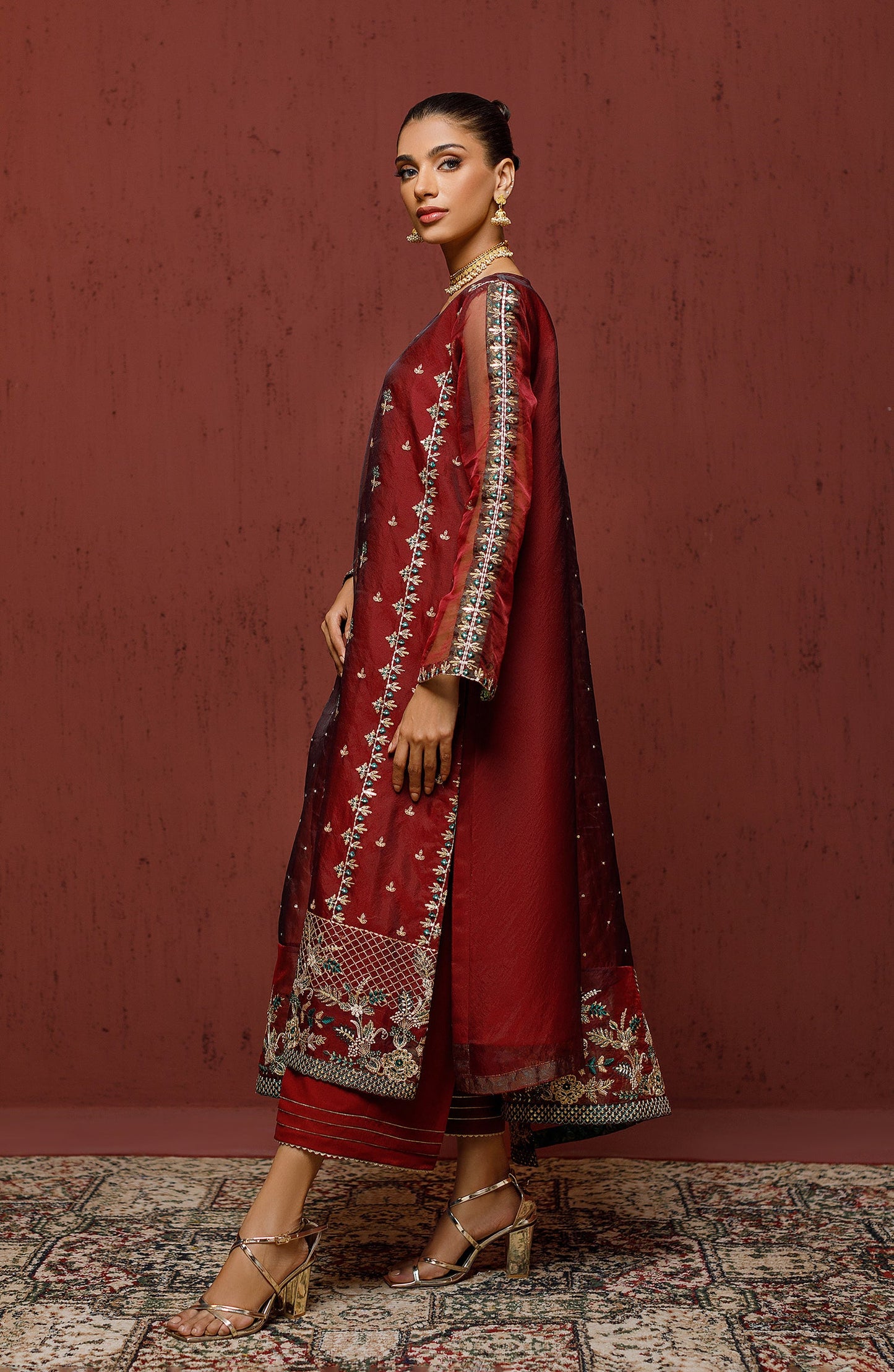NF-SDT-23-017/U COTTON Women UNSTITCHED SHIRT DUPATTA PANTS