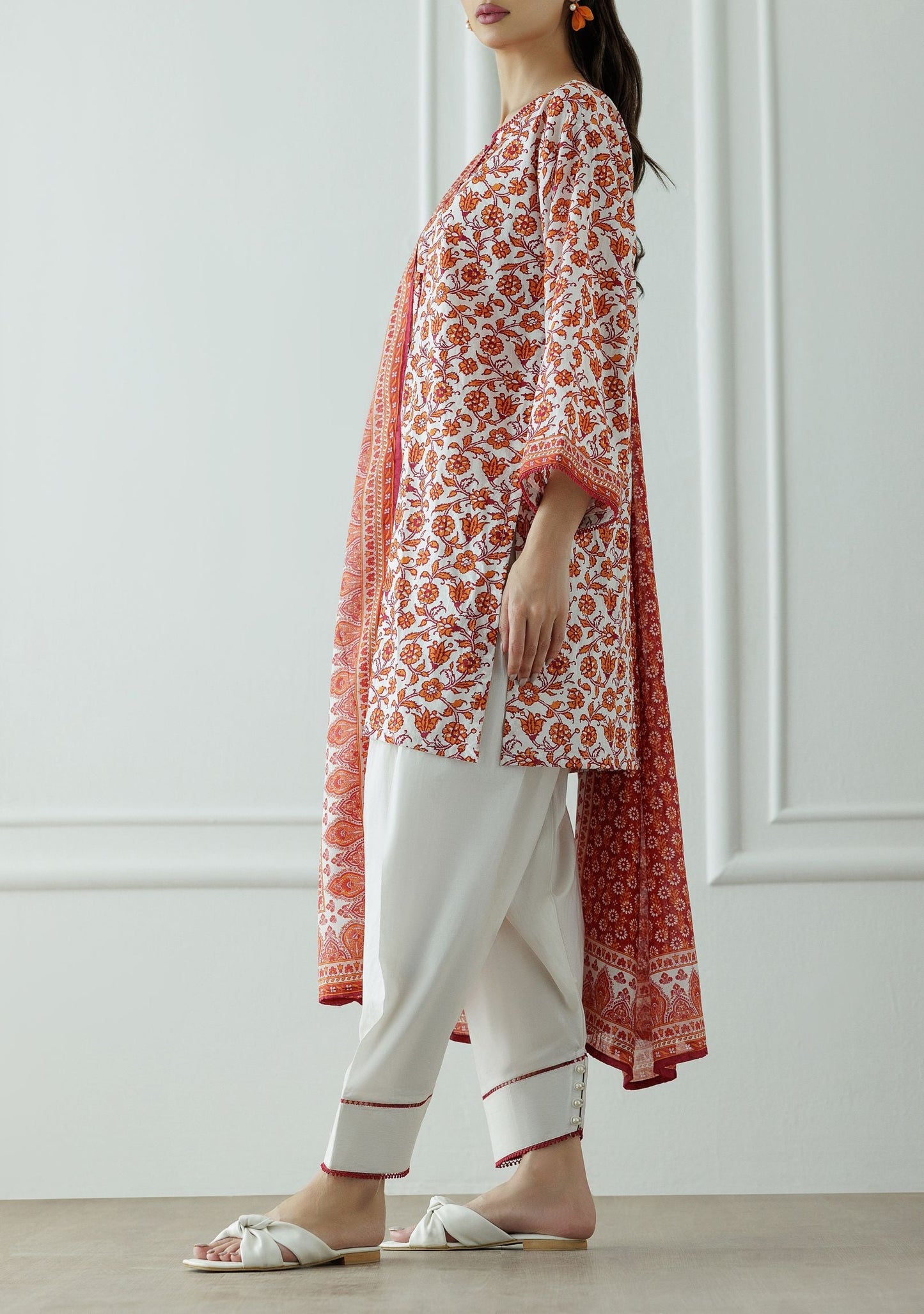 Stitched | 3 Piece | Printed Lawn | OTL-25-013
