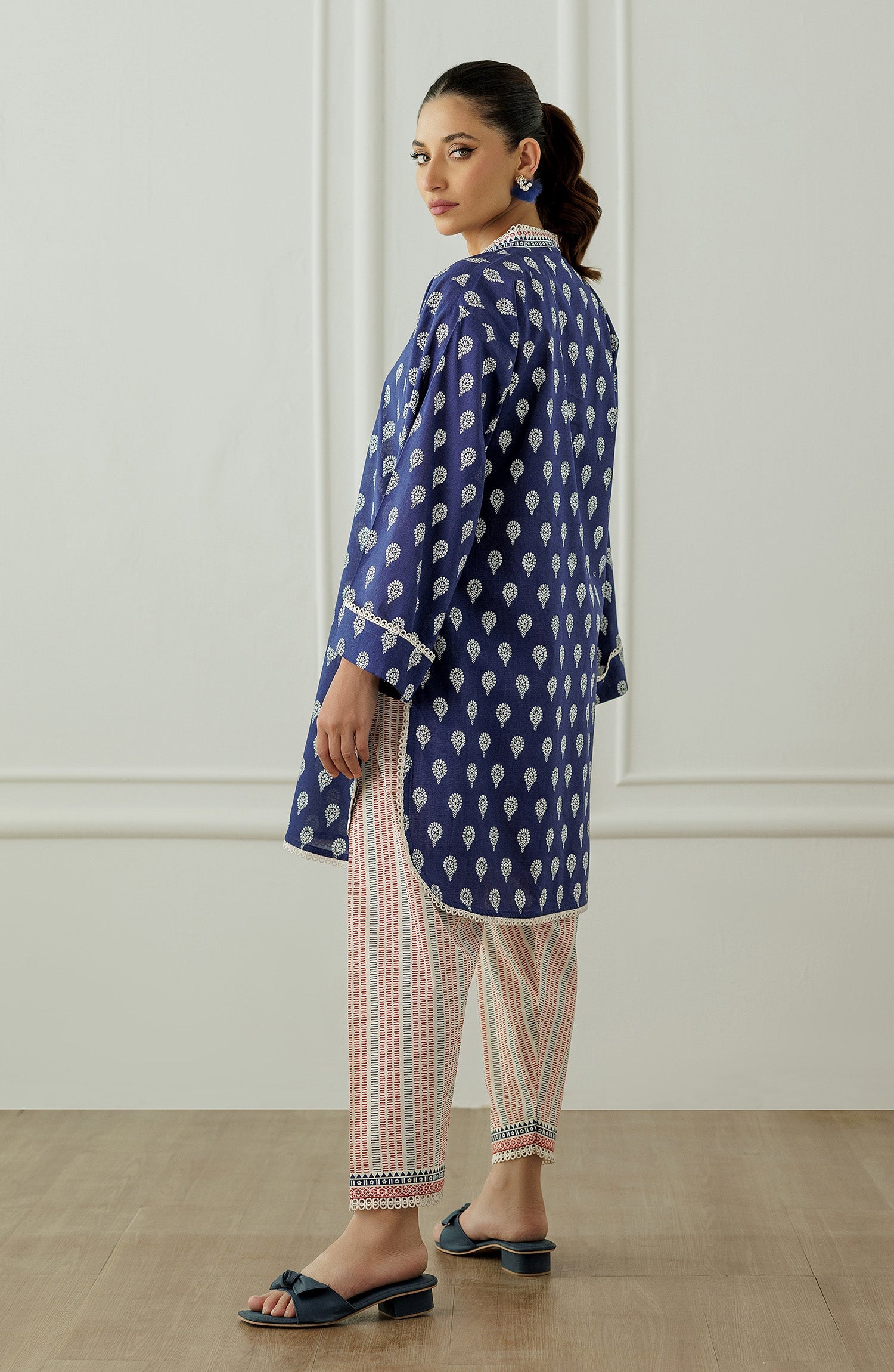 Stitched Printed Shirt & Pant - 2 Piece (COORDSET) - WRCC24W-2007