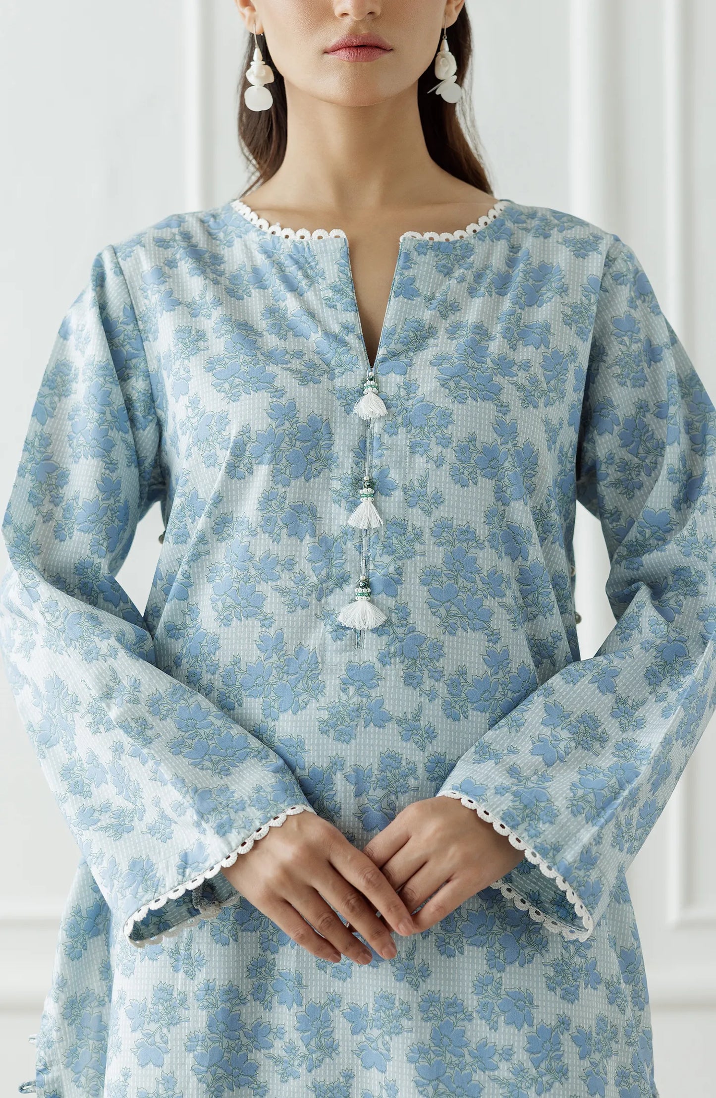UNSTITCHED Printed Shirt & Pant - 2 Piece (Co-ord Set) - WRCC25S-2001
