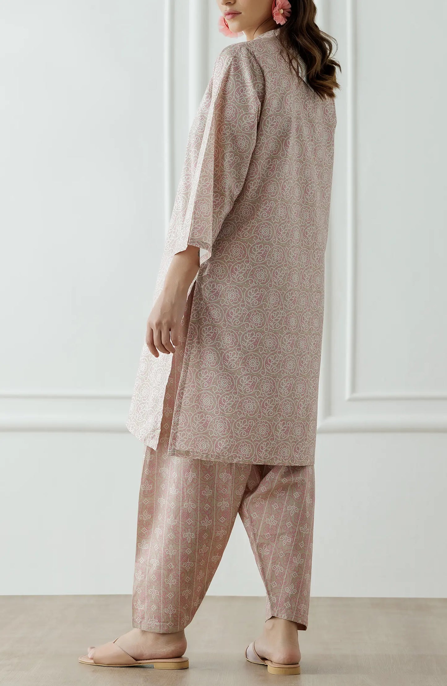 Stitched Printed Lawn Shirt & Pant - 2 Piece (Co-ord Set) - WRCC25S-2002
