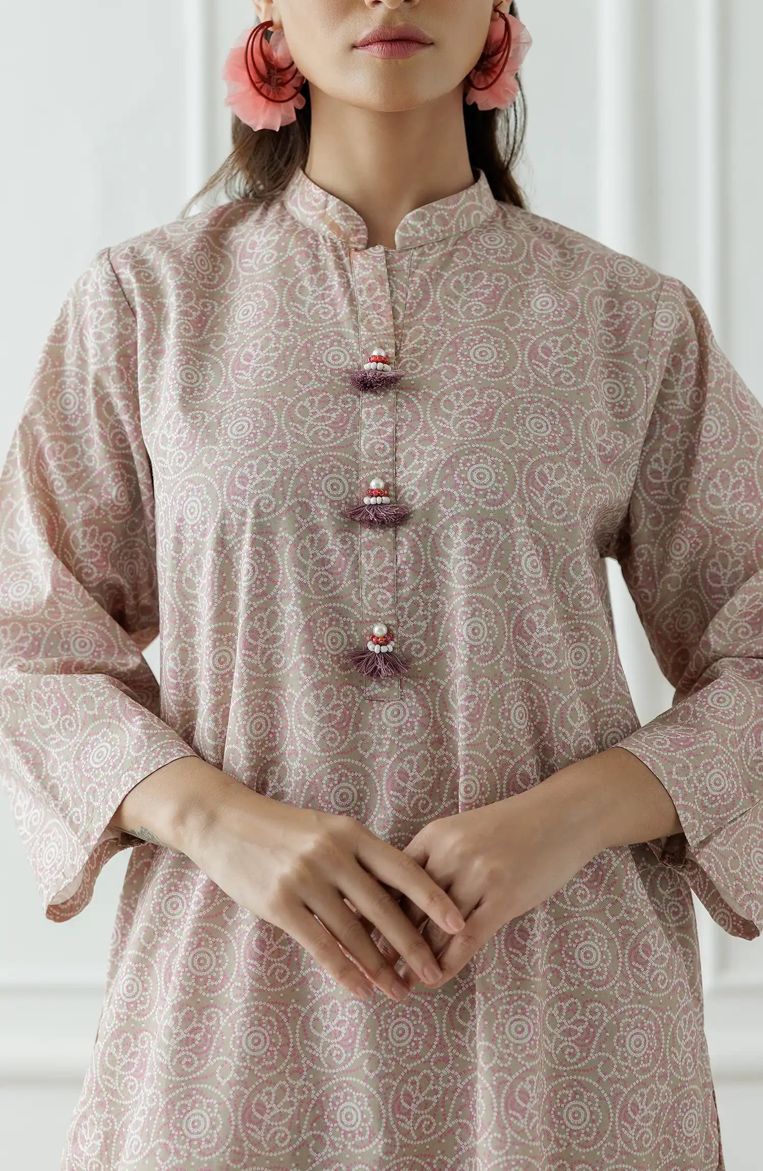 Stitched Printed Lawn Shirt & Pant - 2 Piece (Co-ord Set) - WRCC25S-2002