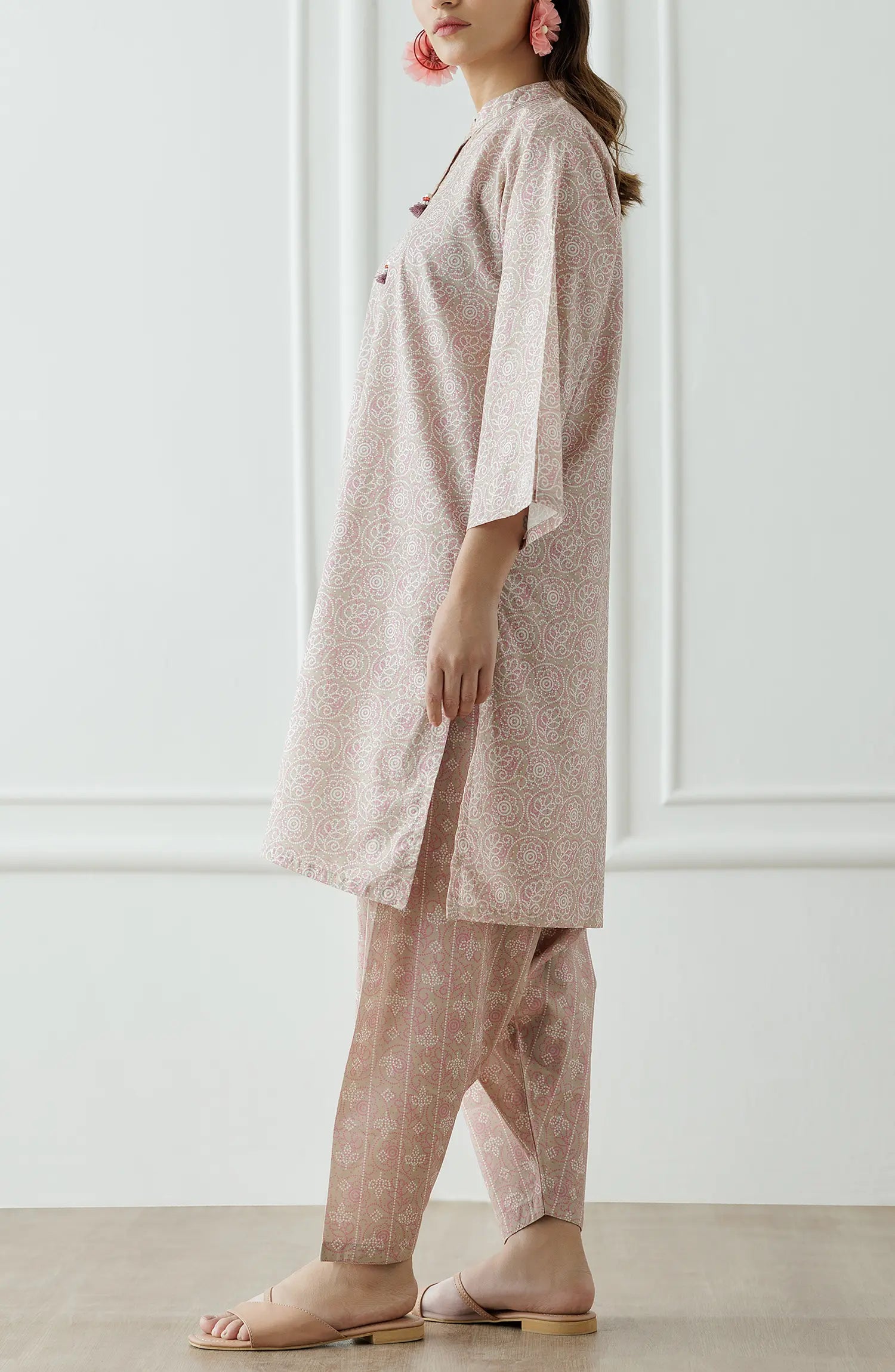 Stitched Printed Lawn Shirt & Pant - 2 Piece (Co-ord Set) - WRCC25S-2002