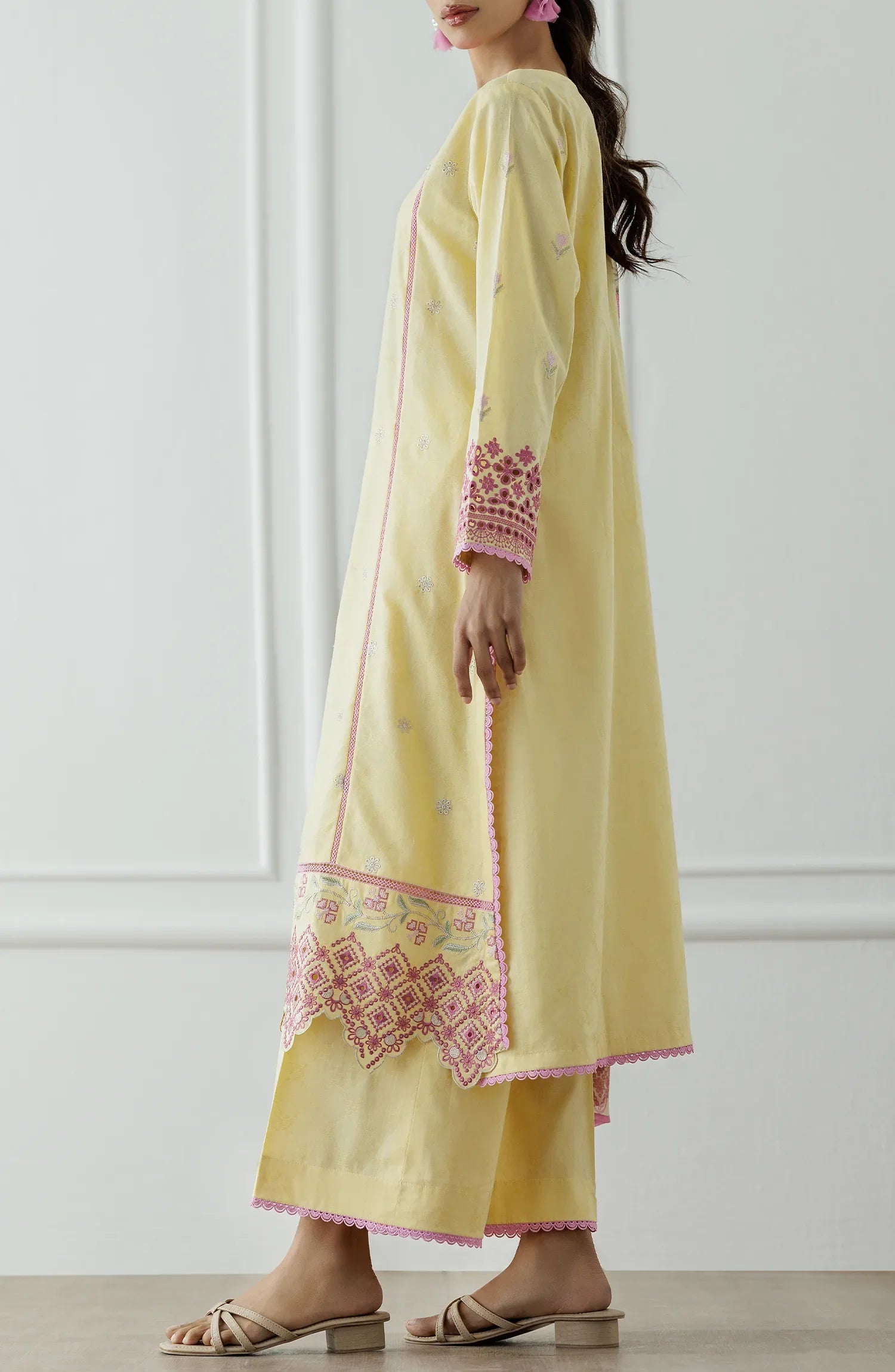 Stitched Luxury Lawn Festive Formal Shirt & Pant - 3 Piece - WRCJ25S-3001