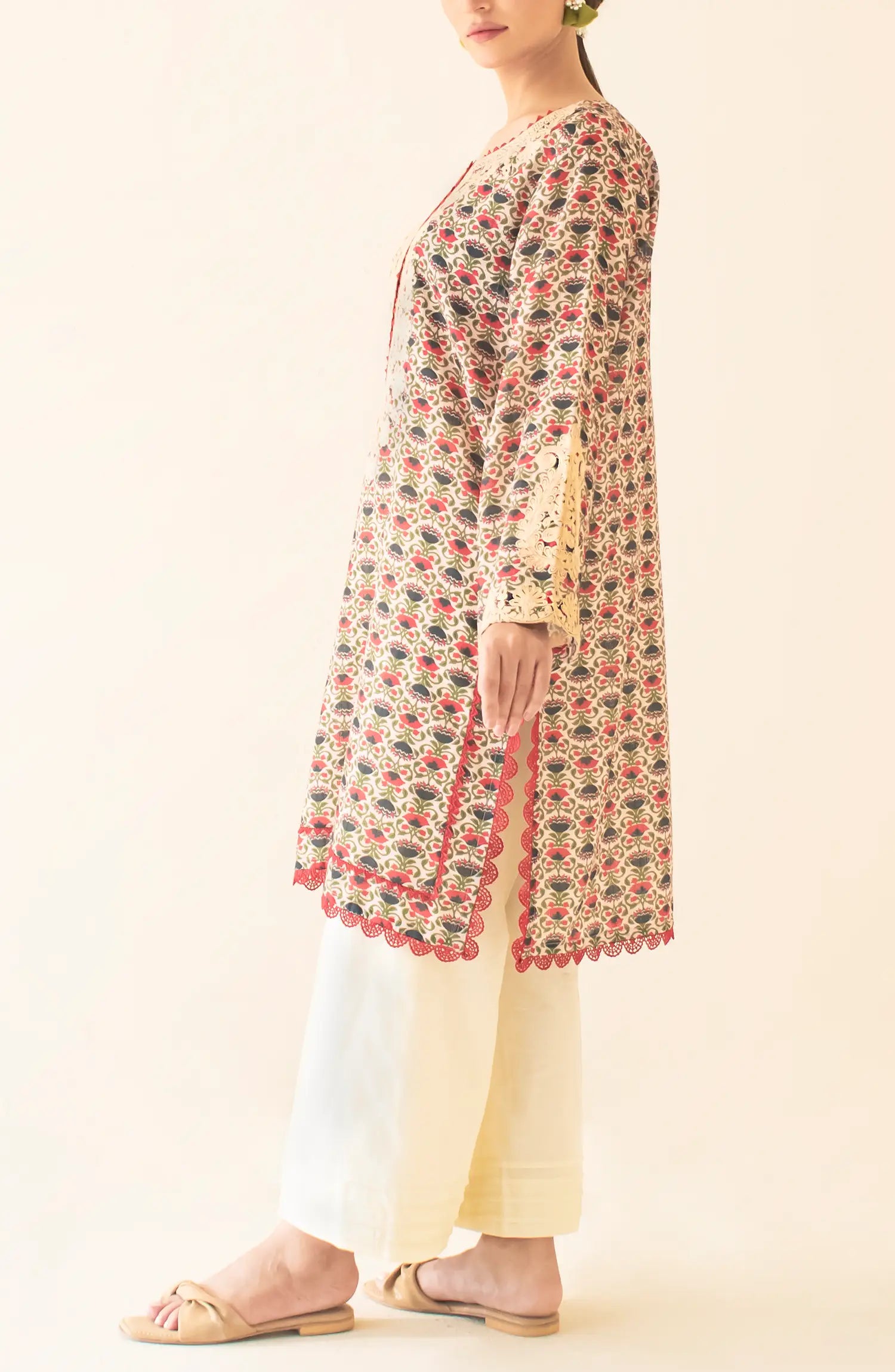 Stitched Luxury Premium Embroidered 1 Piece - WRFC24S-1004