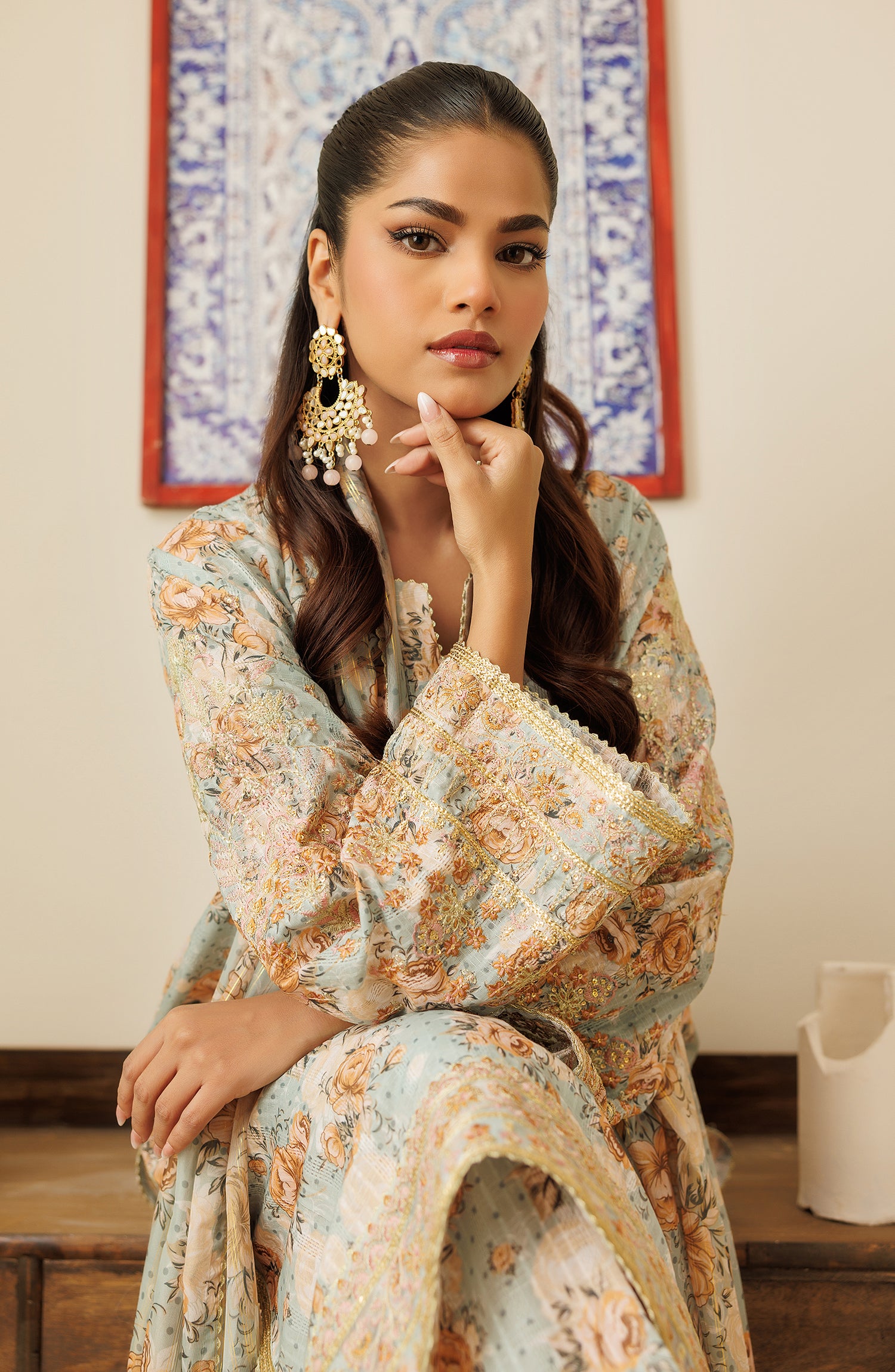 Unstitched | 3 Piece | Luxury Formal Lawn | WRFZ24S-3004