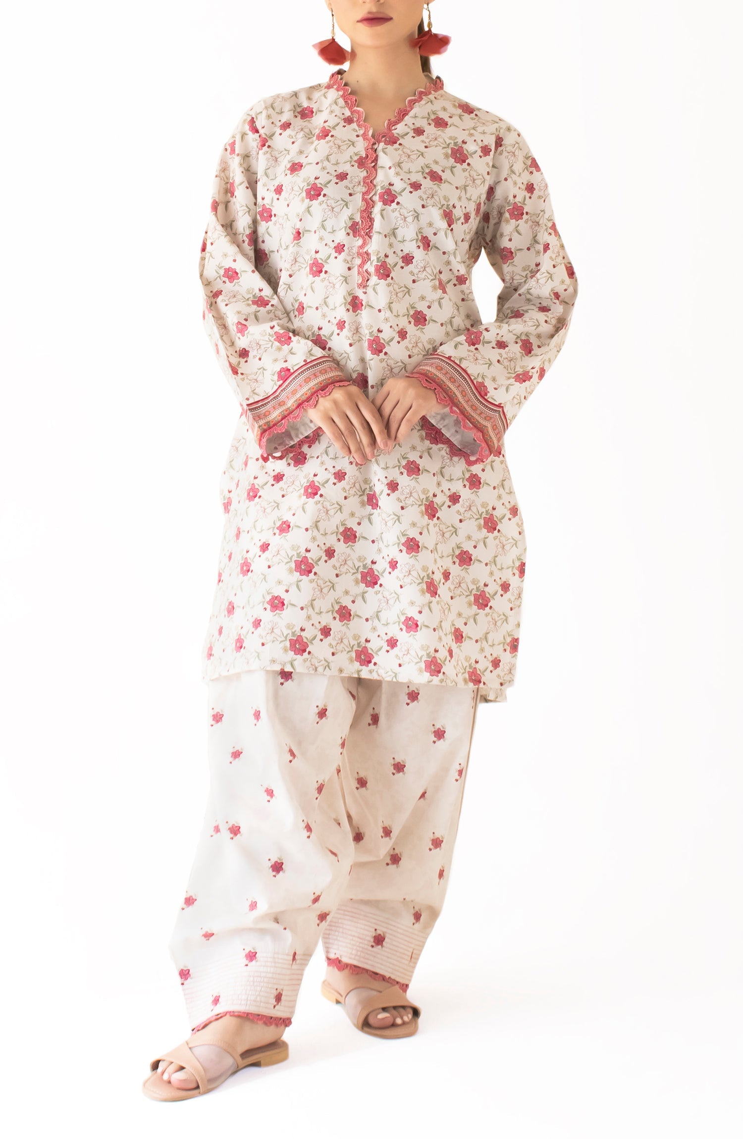 Unstitched Printed Shirt & Pant - 2 Piece - WRCV24S-2011