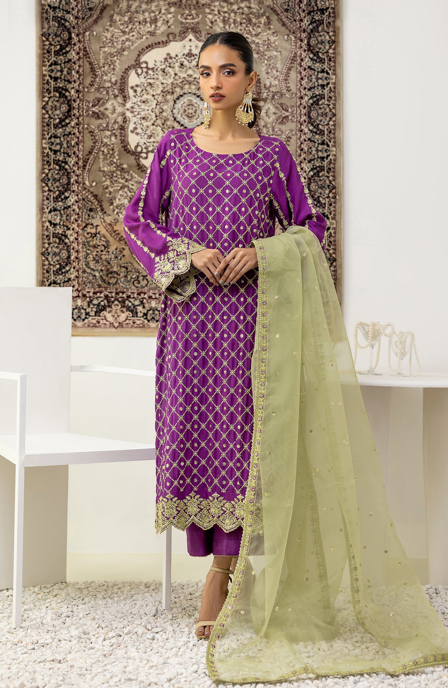NF-SDT-23-027/U RAW SILK Women UNSTITCHED SHIRT DUPATTA PANTS