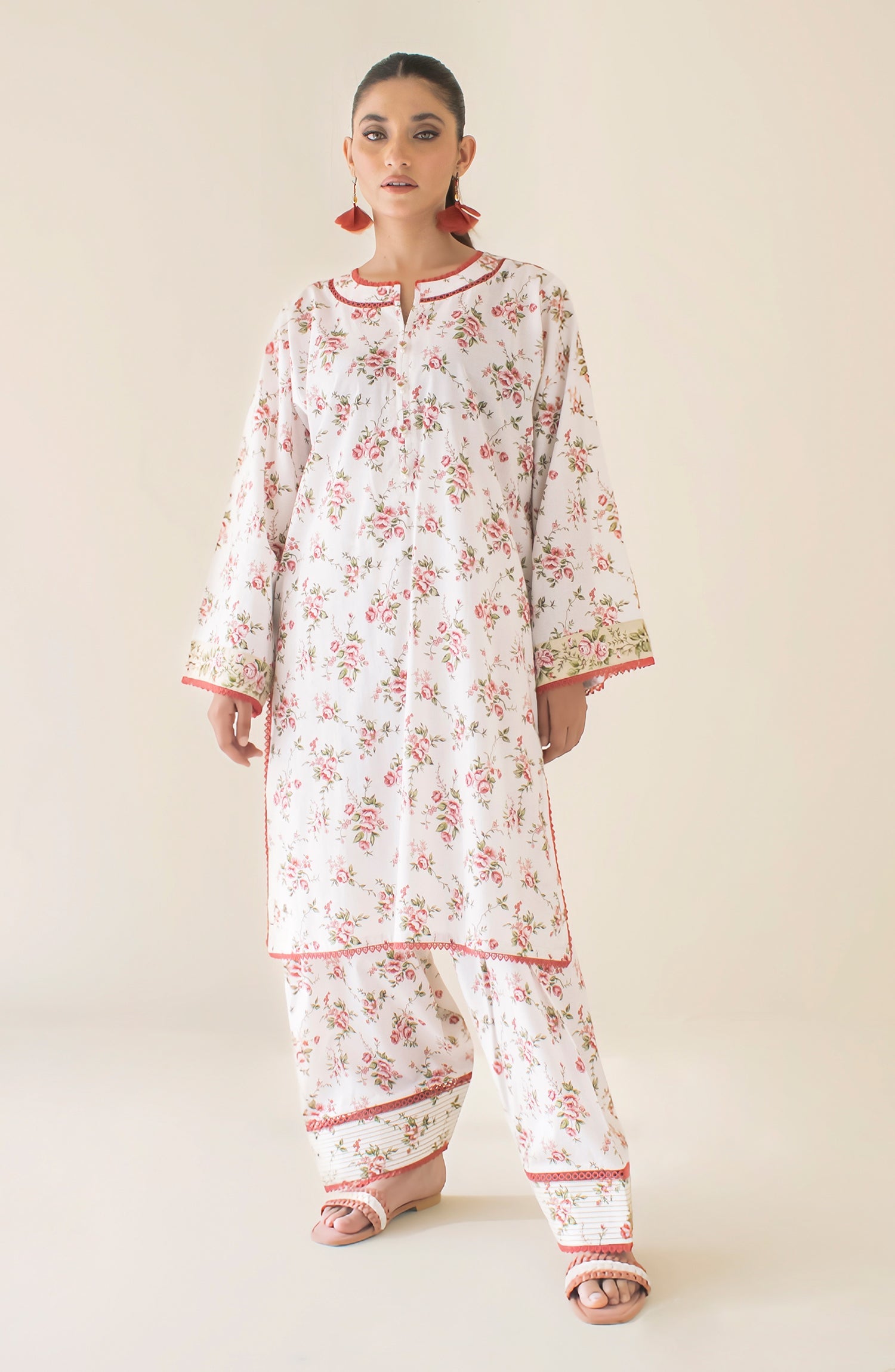 Stitched Printed Shirt & Pant - 2 Piece (COORDSET) - WRCV24S-2021