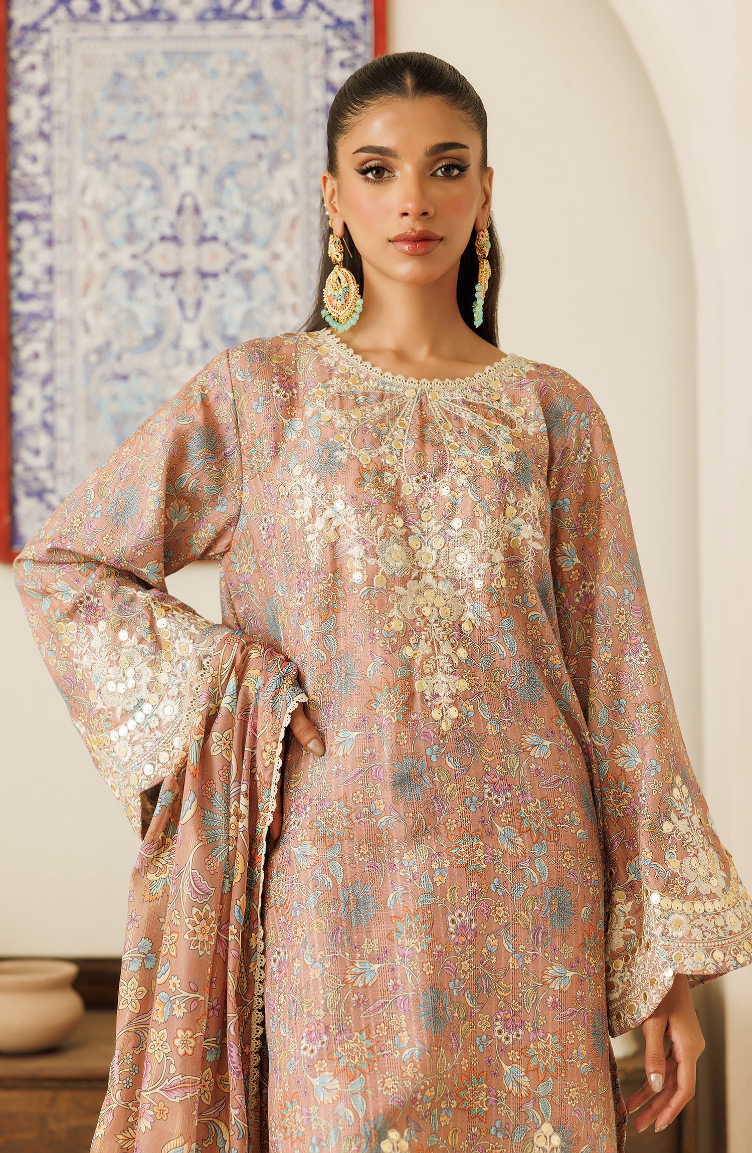 Unstitched | 3 Piece | Luxury Formal Lawn | WRFZ24S-3002