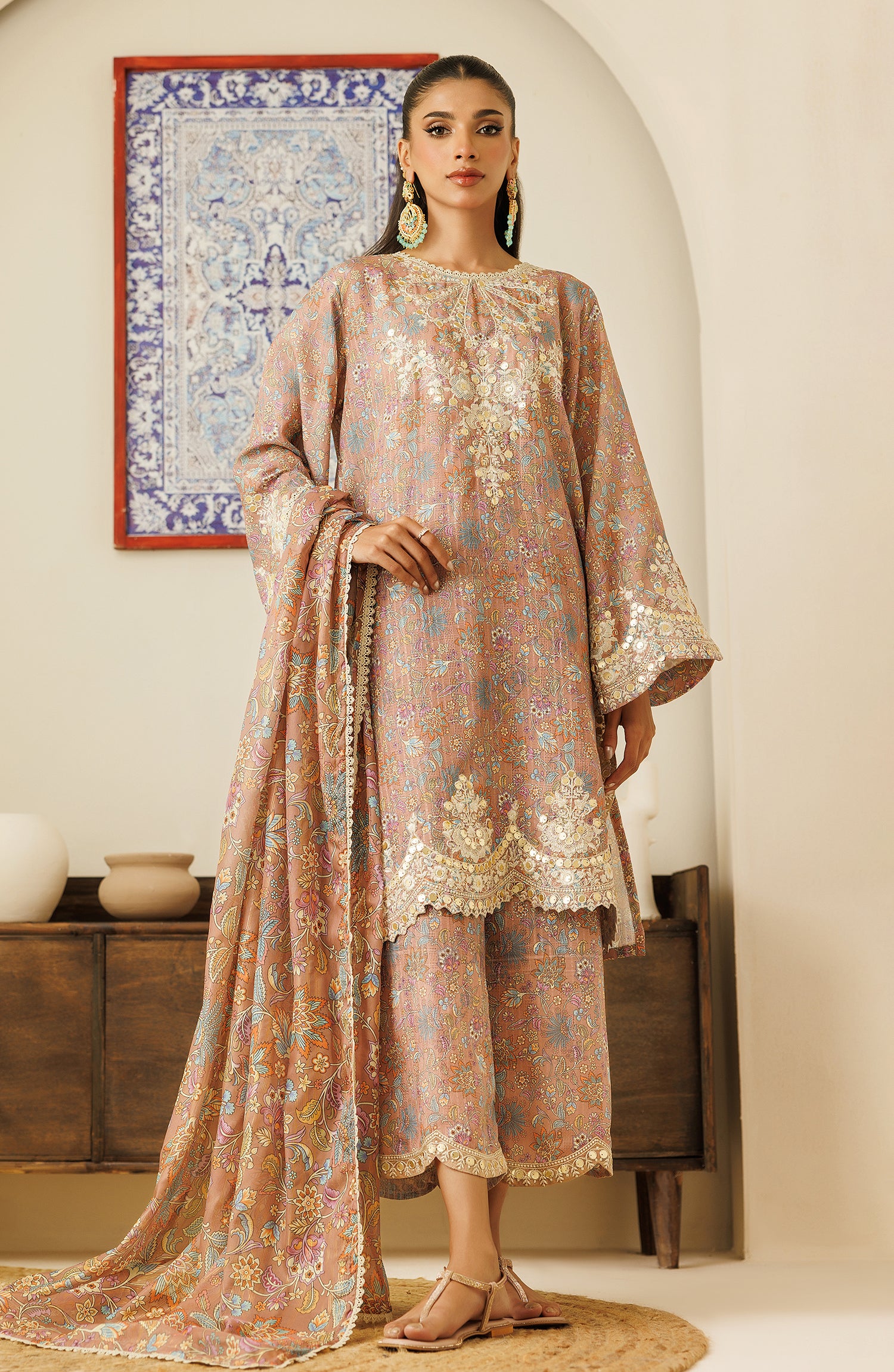 Unstitched | 3 Piece | Luxury Formal Lawn | WRFZ24S-3002